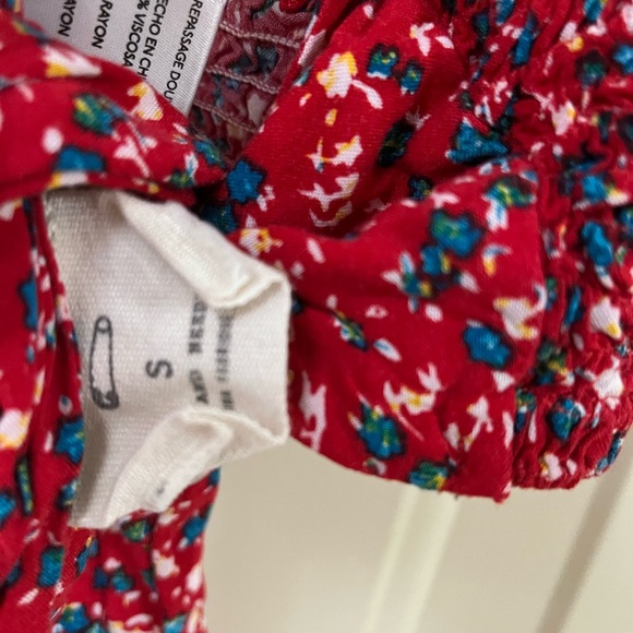 Red Rouched Halter Top - Picture 5 of 5